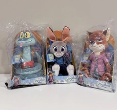 ZOOTOPIA 2 JUDY, NICK & GARY 14″ Talking Plush 10+ Sounds & Phrases DISNEY 2025
