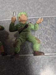 Lot of 2 Mattel Guts & Glory Military Army Action Figures Solders