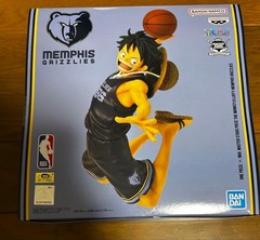 ONE PIECE x NBA MASTER STARS PIECE THE MONKEY D.LUFFY MEMPHIS GRIZZLIES BANDAI