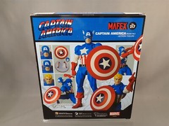 MAFEX No.217 MAFEX CAPTAIN AMERICA (COMIC Ver.) Medicom Toy Japan NEW