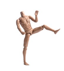 US 1/6 AT025 Durable Flexible 12inch PVC Male Action Figure Body 12″ Soldier Toy