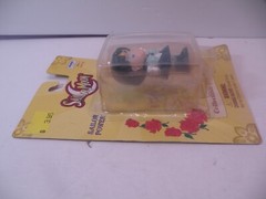 SAILOR MOON Collectible Figure SAILOR MERCURY 2″ Irwin Damaged YELLOW CARD