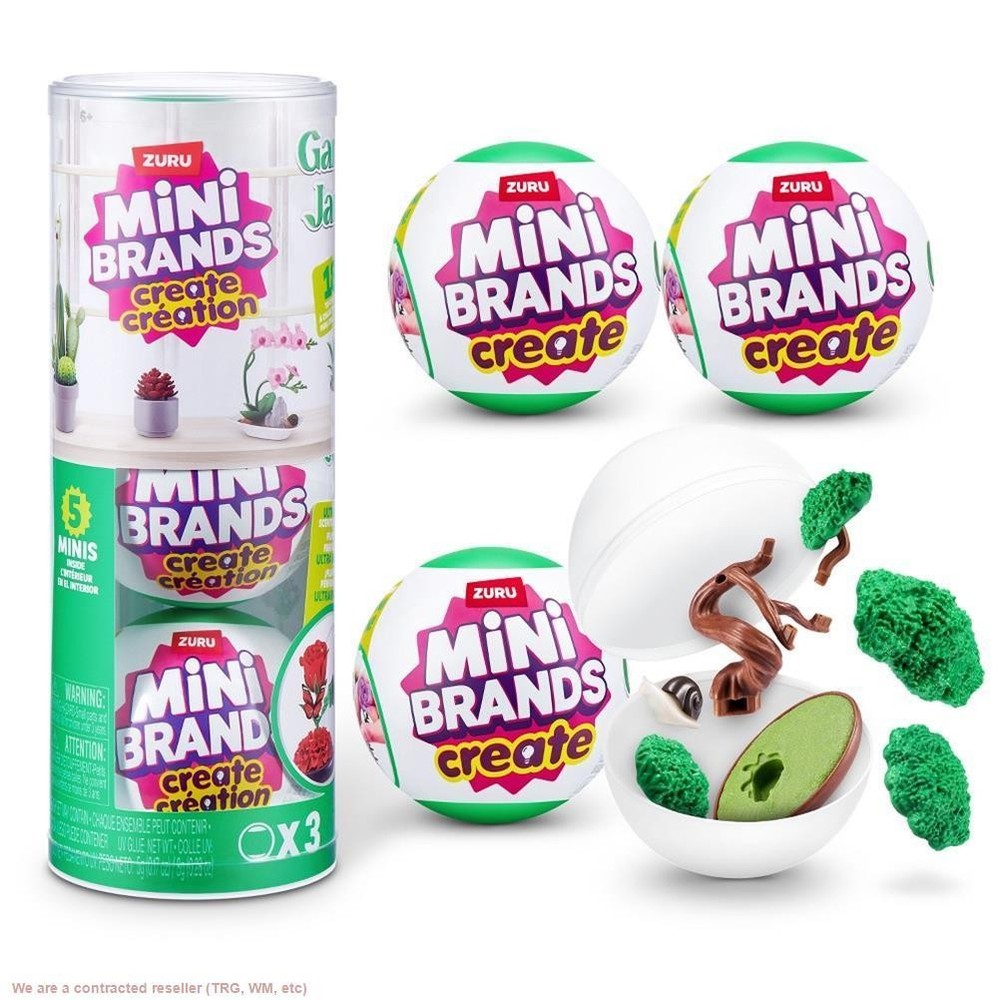 Mini Brands Botanical Garden 3pk