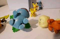 Pokémon Toys Figures Lot Of 7 Pikachu Flareon Bulbasaur Raichu Vinyl Plastic