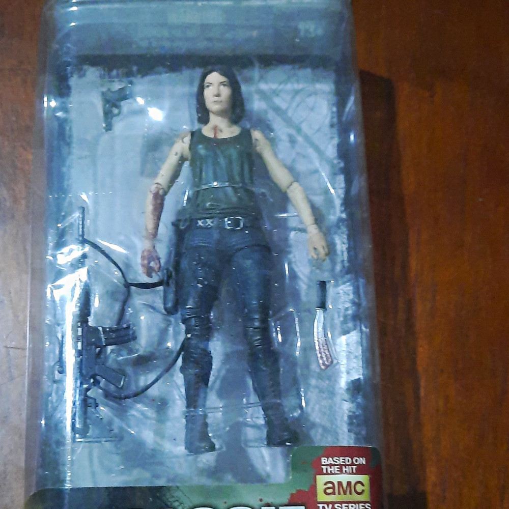 McFarlane Toys Maggie Greene The Walking Dead Action Figure w/ Rifle, Gun, Knife