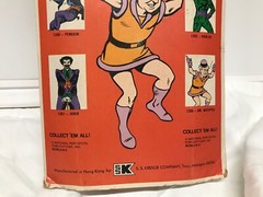 Mego original vintage 8 inch Mr.Mxyzptlk ,Kresge Opened Bubble Type 1 LOOK