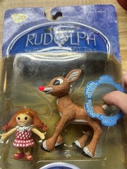 Memory Lane Rudolph & The Island of Misfit Toys CHARLIE-IN-THE-BOX & RUDOLF lot