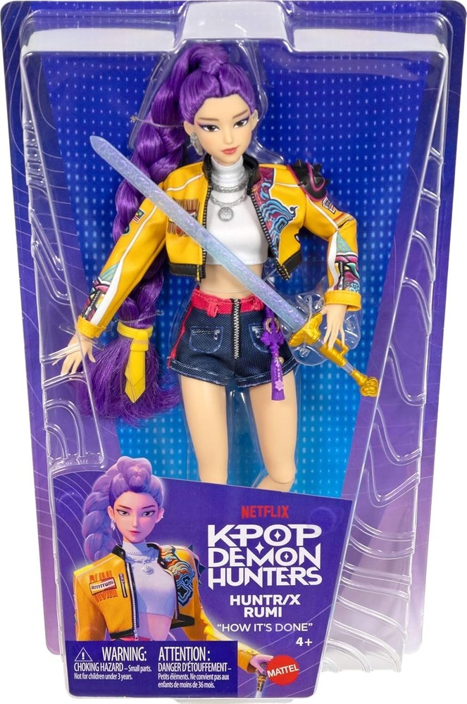 IN HAND KPop Demon Hunters HUNTR/X Mattel Rumi Fashion Doll “How It’s Done”