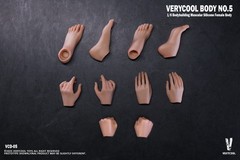 VeryCool 1/6 Silicone Female Natural Skin Body w/ a Bodybuilding Muscle VCD05B
