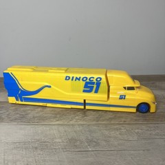Disney Pixar Cars Cruz Ramirez #51 Dinoco Transporter Hauler Semi Truck Play Set