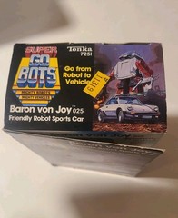 VTG Super Gobots – NIB- Baron von Joy Sports Car 100% Complete – Tonka 1984