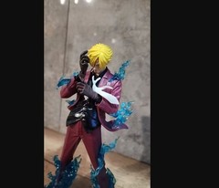 ONE PIECE Action Figure Sanji 25cm/9.84in PVC Statue Collection Model Toy Gift*
