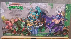 Box & Diorama Teenage Mutant Ninja Turtles 1988 Remastered TMNT Playmates Retro