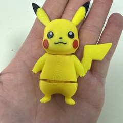 Pikachu Pokemon 3D printed Articulated Fidget Sensory Toy