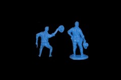 Cavalry The Duke Western Horse Soldier Custer 54mm toy soldiers Marx playset