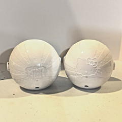 LOT of 2 NEW Miniverse Hello Kitty Balls Make It Food Sanrio & Display
