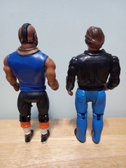 The A-TEAM 1983 Set B.A. Baracus & Face Man Galoob vintage lot RARE TV show MR T