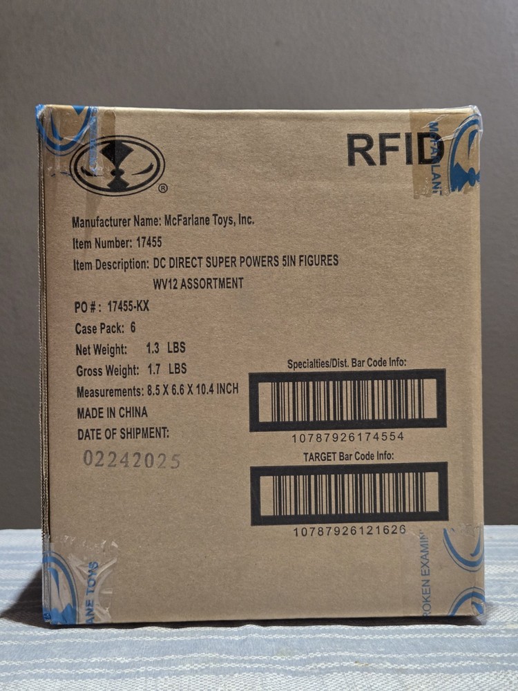 DC Super Powers Wave 12 – Superman Movie – Sealed Case of 6