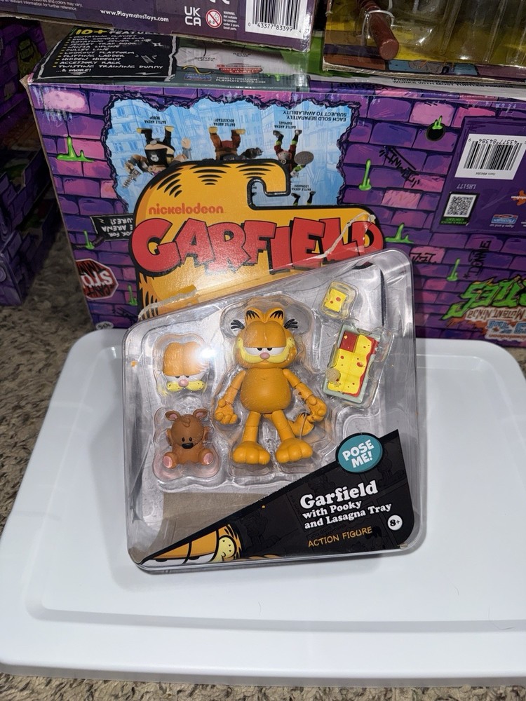 Boss Fight Studio GARFIELD WITH POOKY Action Figure Set Nickelodeon