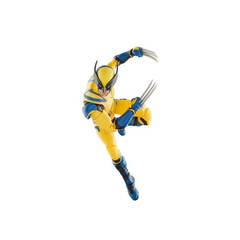 With Box Marvel Legend Wolverine 6 Inch Yellow Suit Deadpool Action Figure Toy