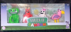 NEW Garten Of BanBan Mini Collectible 4 Figure Set Josh Oplia BanBan Banbaleena