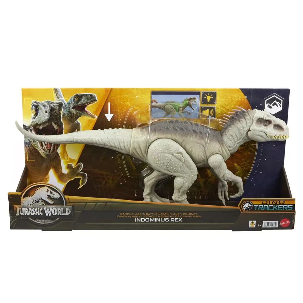 Jurassic World Dino Trackers Camouflage ‘N Battle Indominus Rex Action Figure