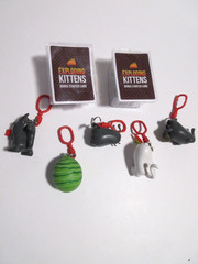 Exploding Kittens Backpack Hanger Assorted Lot x7 Pieces (SEE DESCRIPTION) (EUC)
