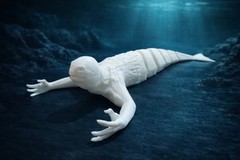 Ningen Sea Creature, 3d Printed Fidget Toys, Sea Monsters.