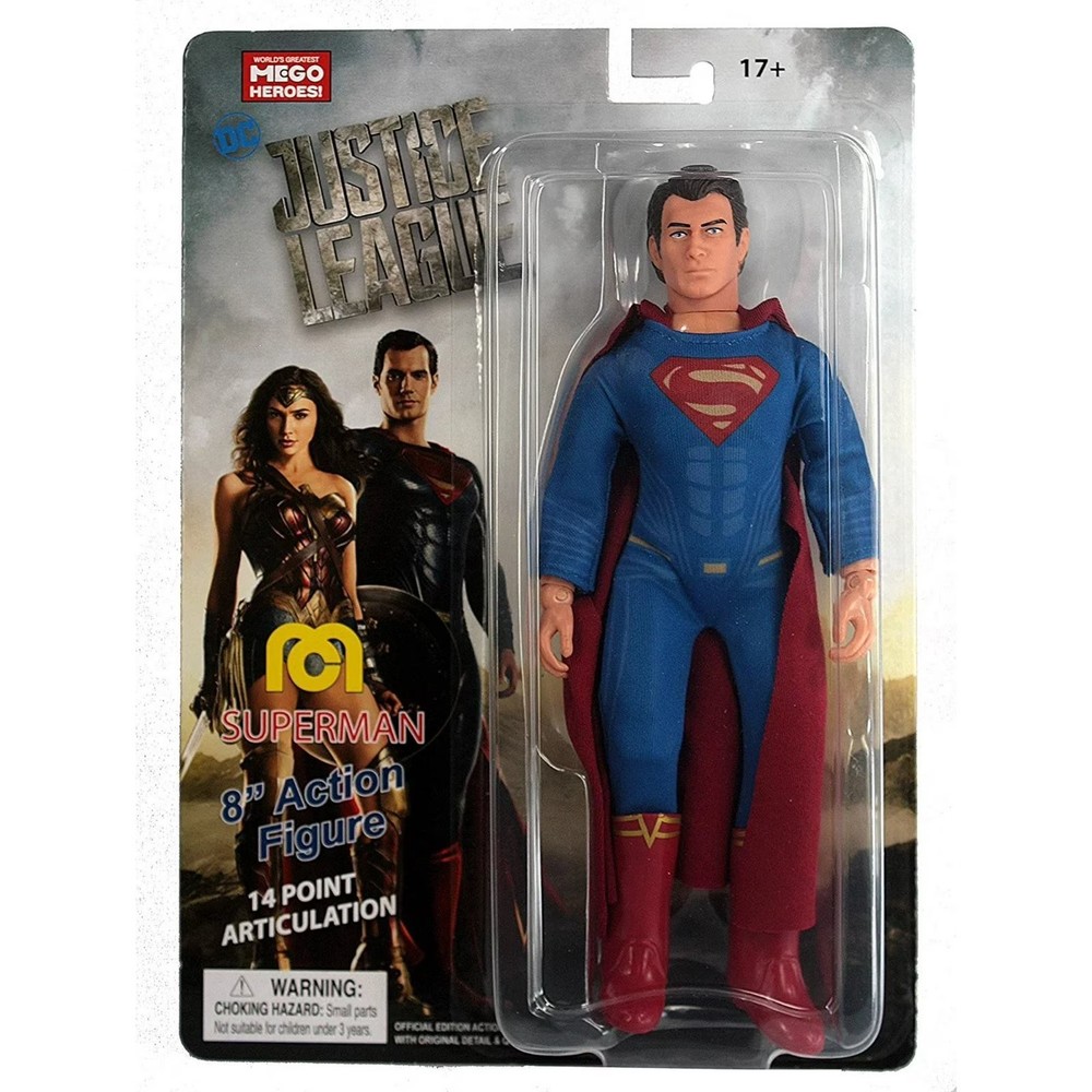 MEGO Justice League Super Man Henry Cavil