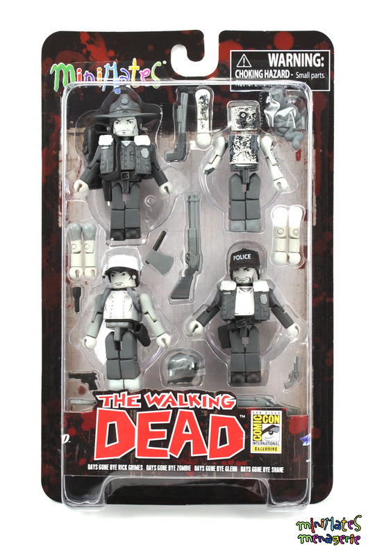 Walking Dead Minimates SDCC Exclusive Days Gone Bye Box Set