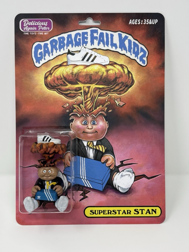 Garbage fail Kidz Superstar Stan Delicious Again Peter Fine Toys 17/30 Adam Bomb