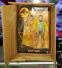 Jurassic Park Amber Collection Dennis Nedry BBTS Collector Grade