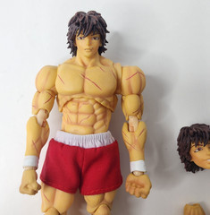 Hanma Baki [Red Shorts] – 1/12 Scale Action Figure – Loose [Read Desc.]
