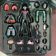 Action Figure Anime Spider-verse Collection Sentinel Miles Morales Figures