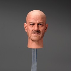 1/6 Scale Walter White Bryan Cranston Head Sculpt Model Toys