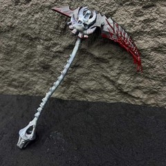 New Painted Cool Sickle Sword Weapon Model For DIY 6″ Action Figure