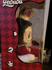 RARE AUTHENTIC POP MART Let’s Checkmate Plush King Toy – NEW IN BOX