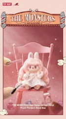 POP MART Labubu The Monsters Hair Salon Seriers Plush Pendant Dolls in Open Box