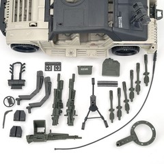 1990 GI Joe HAMMER JEEP 100% COMPLETE. UNBROKEN ANTENNA ** MINTY **