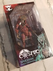 FOUR HORSEMAN Sphexxian Block Commander Action Figure Cosmic Legions Mythic USA