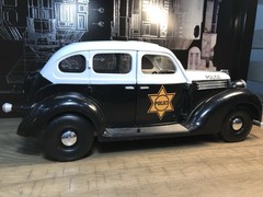 Playmates POLICE SQUAD CAR Copper Vehicle DICK TRACY Movie 1990 5in.
