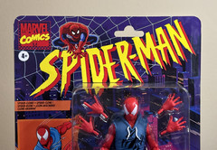 NEW Hasbro Marvel Legends │ SCARLET SPIDER │ Spider-Man Retro Card │ 1/12 Scale