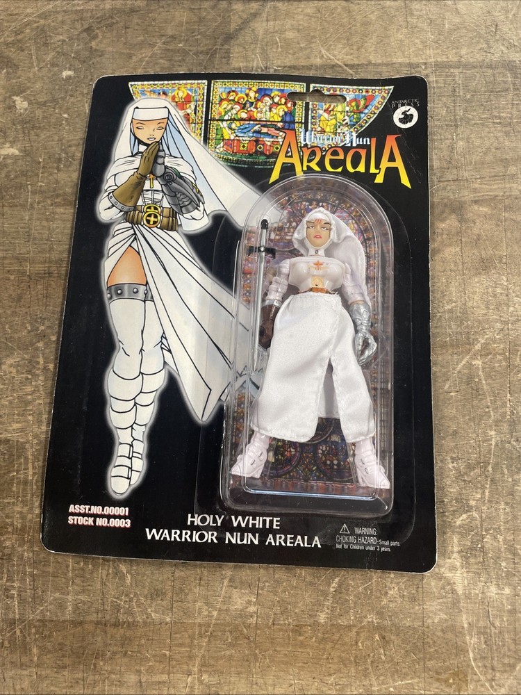 Warrior Nun Areala Holy White Edition Action Figure, Antarctic Press 1997