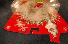 Dr Suess Christmas Cindy Lou Who and The Grinch Action Figures Set of 2 NIB