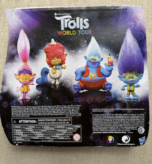 DreamWorks Trolls World Tour Lonesome Flats Tour Pack Figure Set NIB