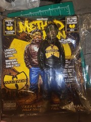 DENALI COLLECTIBLES Rare Custom WU-TANG METHOD MAN Figurine Black Blue Yellow