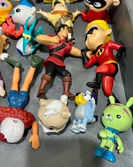 Lot of Disney Characters PVC Bluey,Nemo,Massimo,Alladin & More