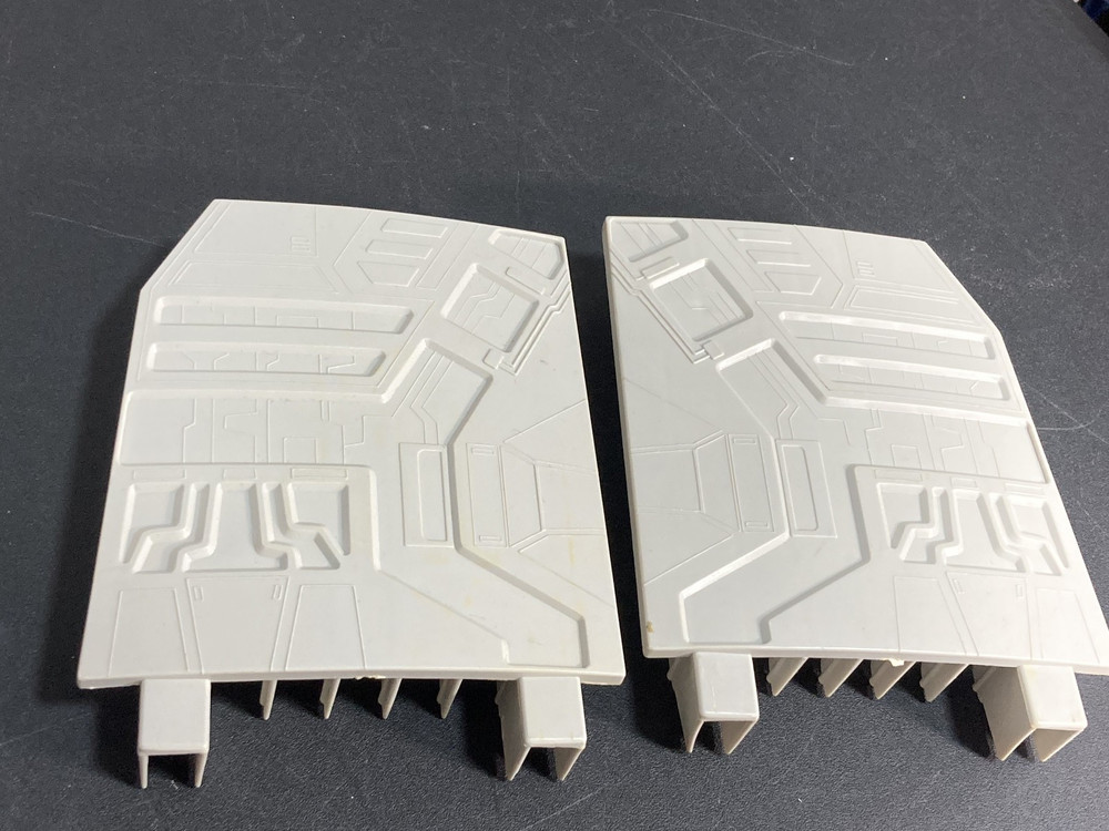 Star Wars Vintage 1978 Death Star Playset Bottom Floor Support Walls Parts