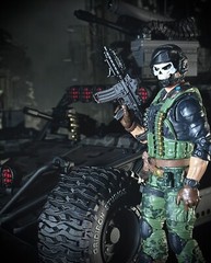 1:12 AR15 CQB wMags For G.I. Joe Classified Marvel ACTION FIGURES 6” NECA GA19