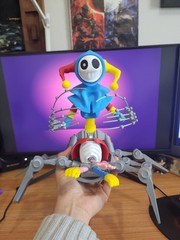 HUGE Prototype Experiment Fan Art – Custom 3D Printed